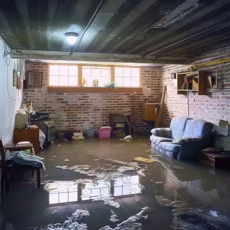 Flooded Basement Cleanup in Lynn, IN